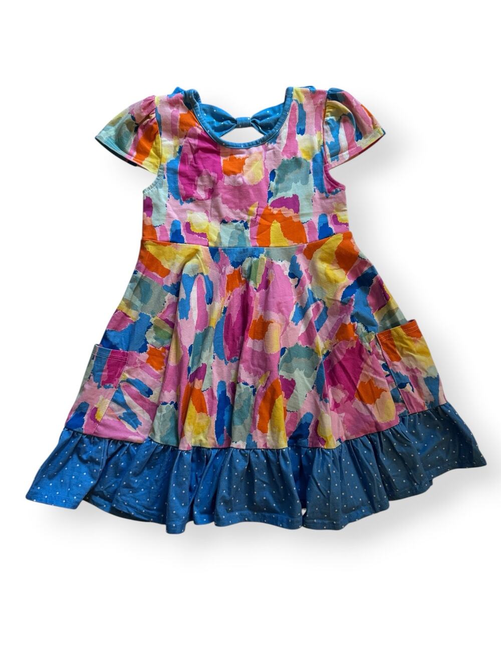 SweetHoney rainbow splash dress